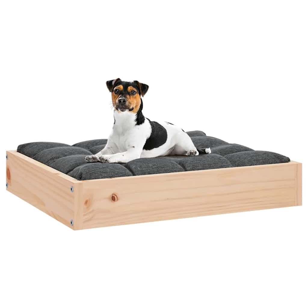 Cuccia per Cani 51,5x44x9 cm in Legno Massello di Pino — miniatura 6 di 8