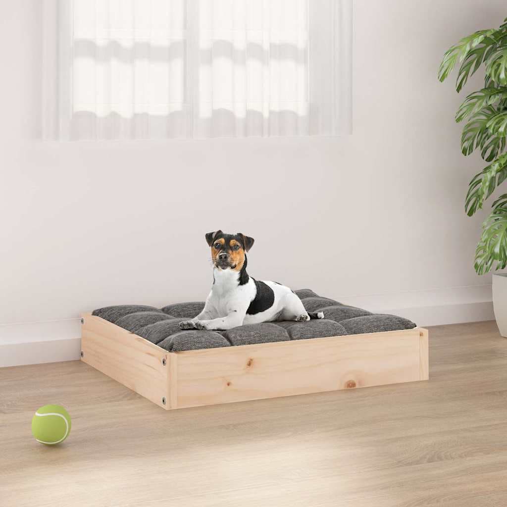 Cuccia per Cani 51,5x44x9 cm in Legno Massello di Pino — miniatura 1 di 8