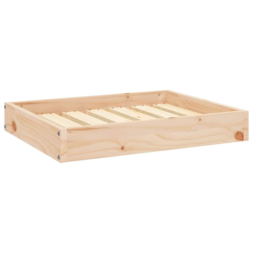 Cuccia per Cani 61,5x49x9 cm in Legno Massello di Pino — miniatura 2 di 8