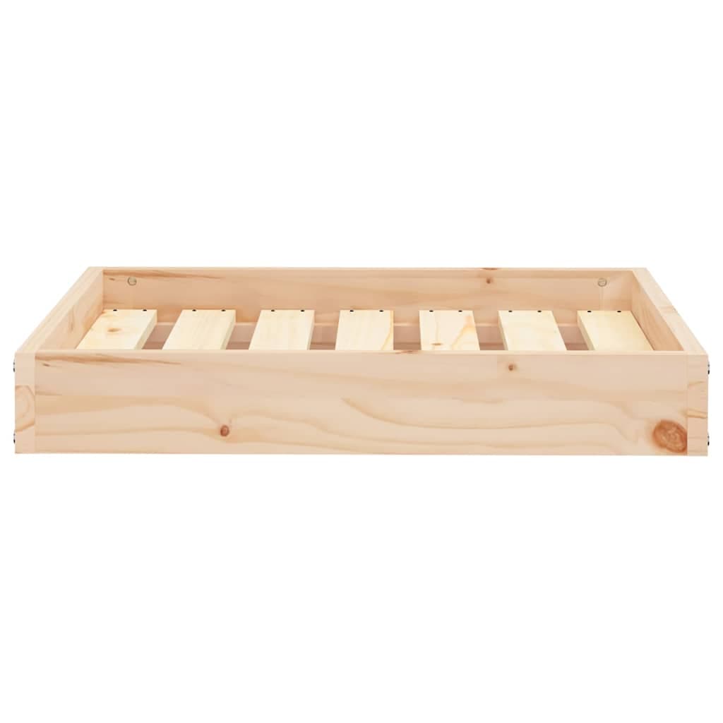 Cuccia per Cani 61,5x49x9 cm in Legno Massello di Pino — miniatura 4 di 8