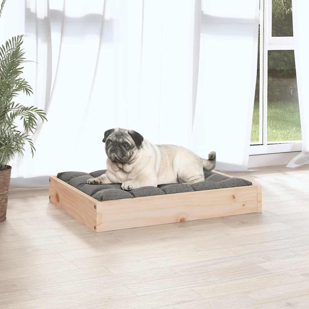 Cuccia per Cani 61,5x49x9 cm in Legno Massello di Pino — miniatura 3 di 8