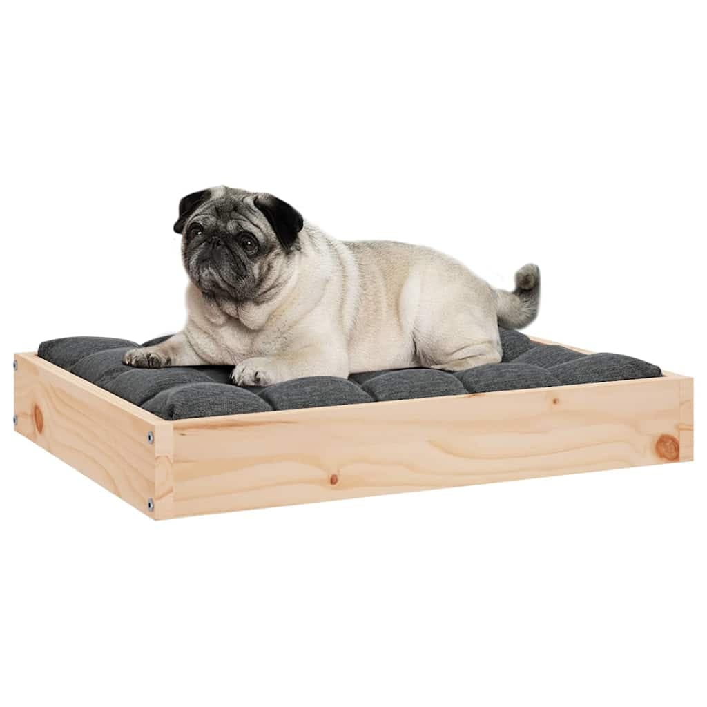 Cuccia per Cani 61,5x49x9 cm in Legno Massello di Pino — miniatura 6 di 8