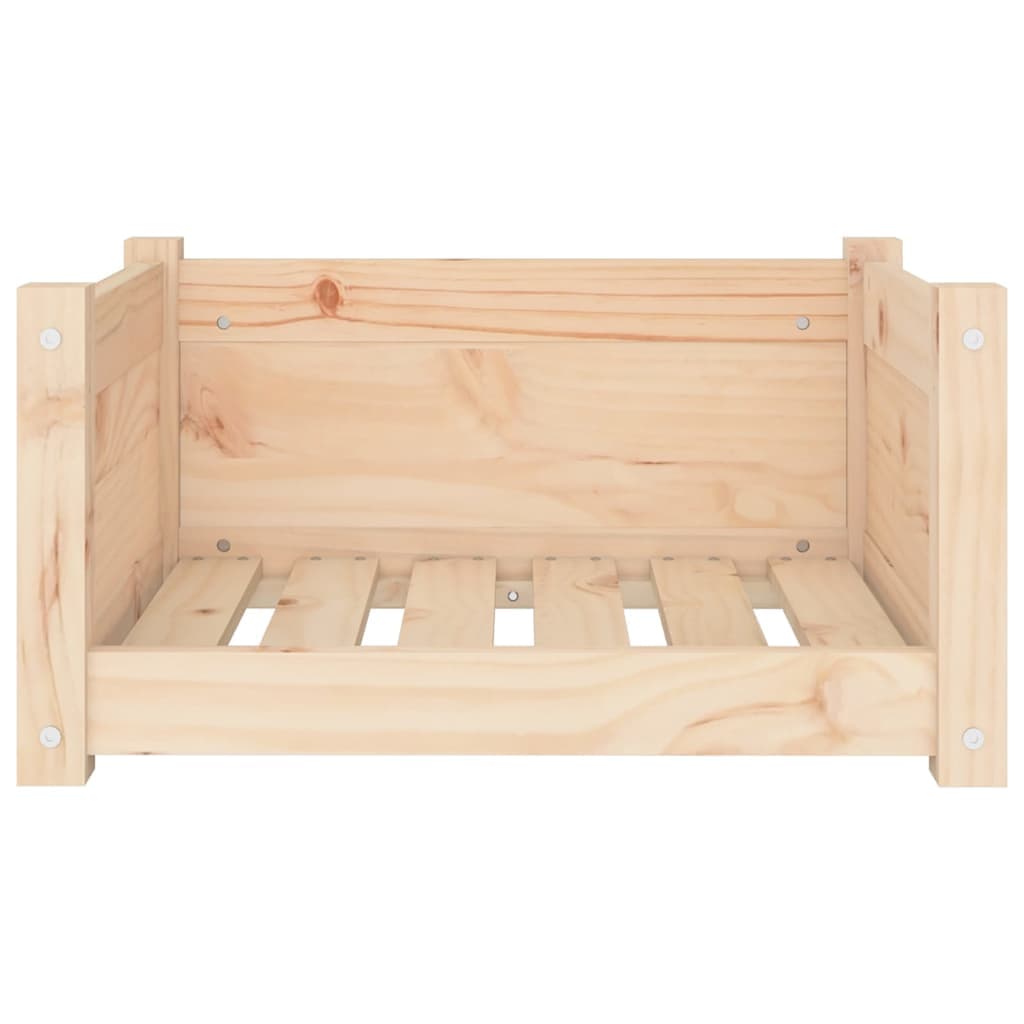 Letto per cani 55,5x45,5x28 cm in legno massello di pino — miniatura 4 di 7