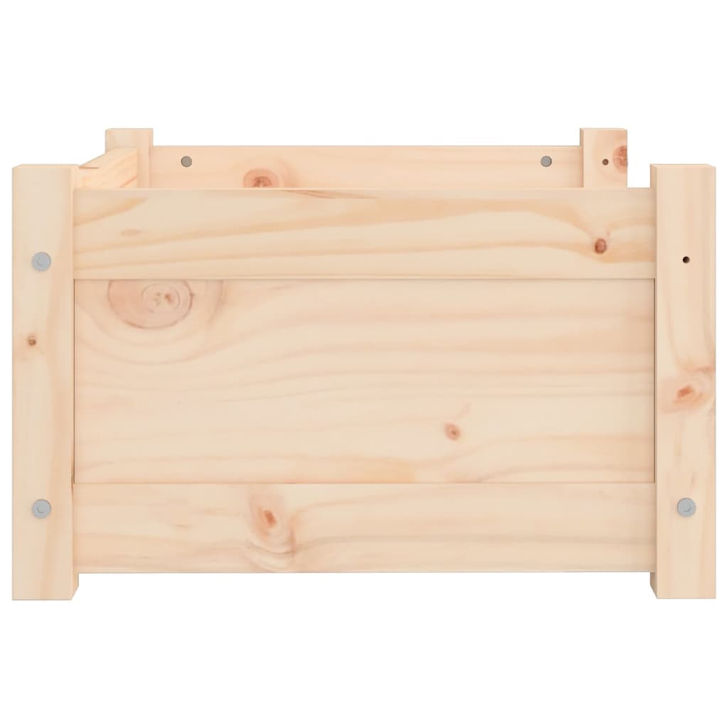 Letto per cani 55,5x45,5x28 cm in legno massello di pino — miniatura 5 di 7