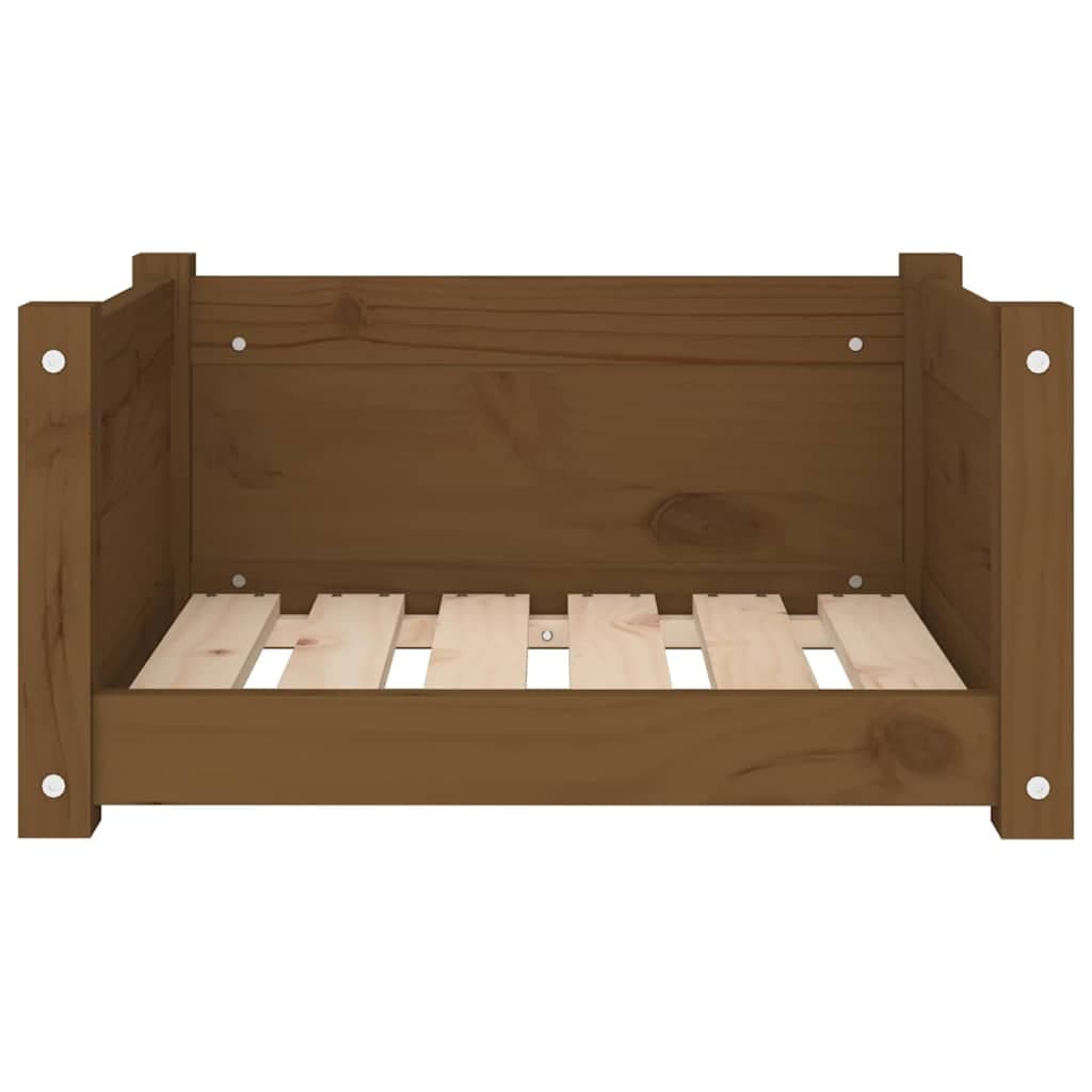 Cuccia per Cani Ambra 55,5x45,5x28 cm Legno Massello di Pino — miniatura 4 di 7