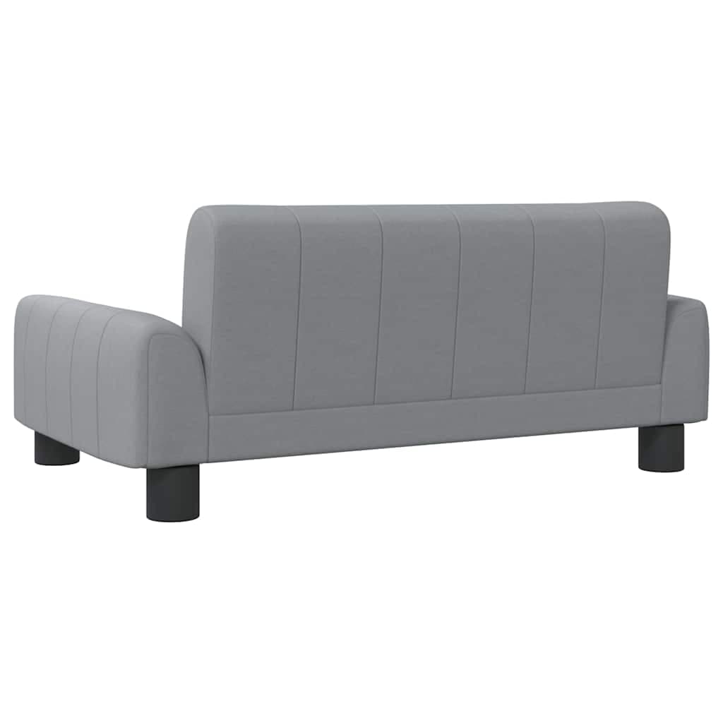 Lettino per Cani Grigio Chiaro 70x45x30 cm in Tessuto — miniatura 4 di 6
