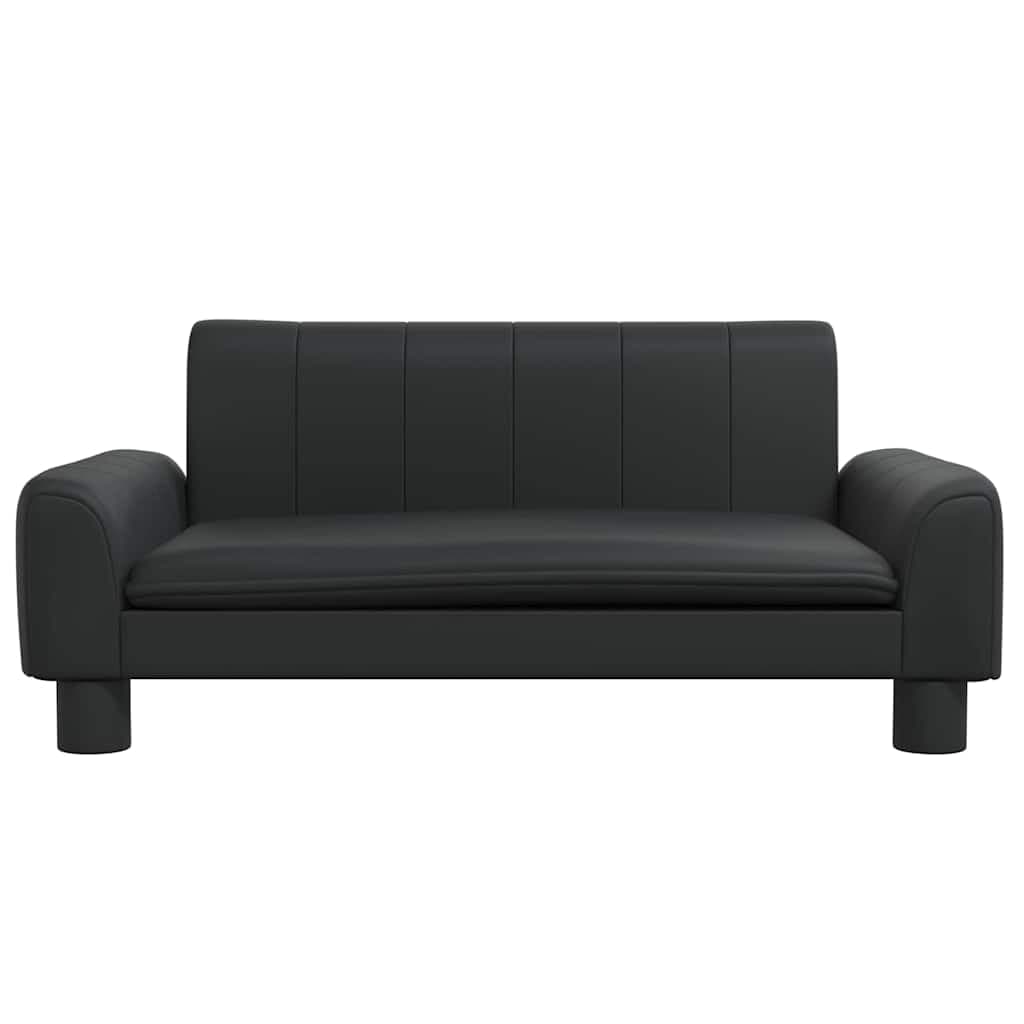 Lettino per Cani Nero 70x45x30 cm in Similpelle — miniatura 3 di 6