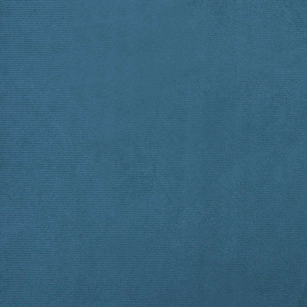 Lettino per Cani Blu 50x40x26,5 cm in Velluto — miniatura 5 di 6