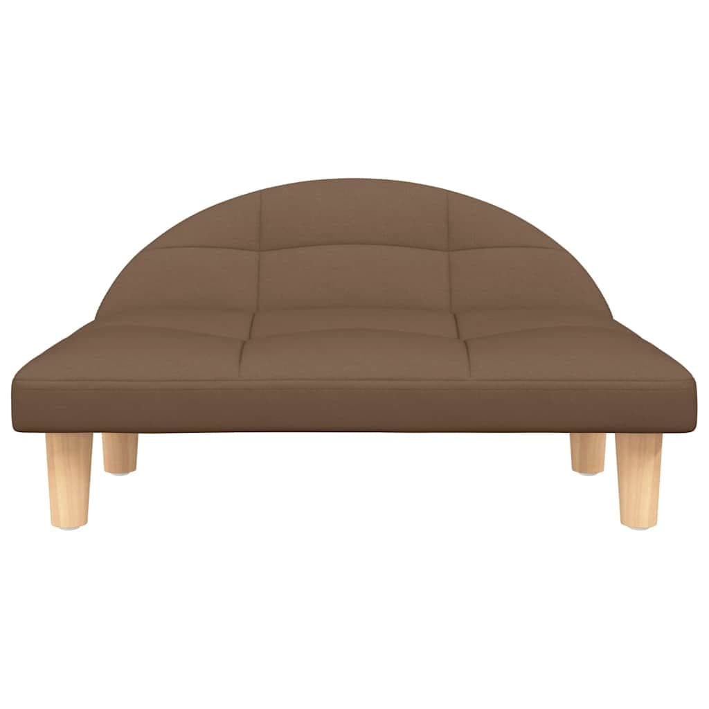 Lettino per Cani Marrone 70x52x30 cm in Tessuto — miniatura 3 di 6