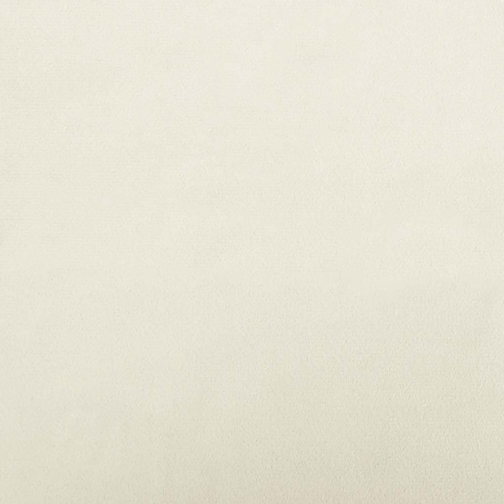 Lettino per Cani Crema 70x48x22 cm in Velluto — foto 5 di 6