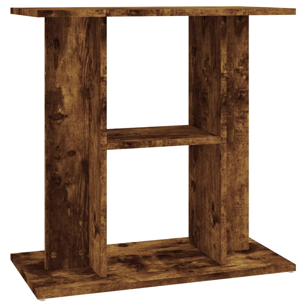 Supporto per acquario in rovere affumicato 60x30x60 cm — miniatura 2 di 8