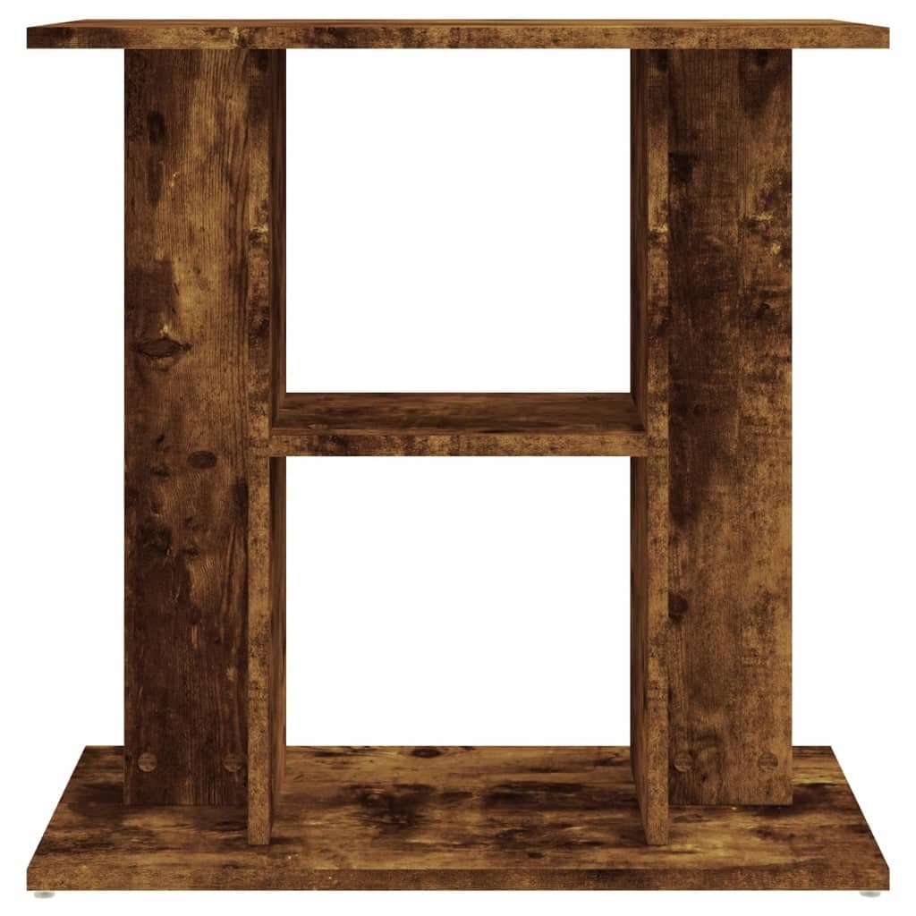 Supporto per acquario in rovere affumicato 60x30x60 cm — miniatura 3 di 8