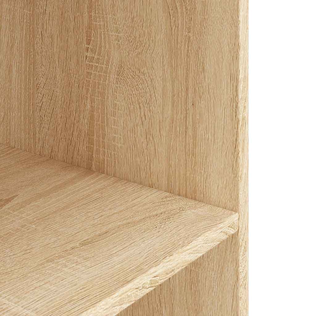 Supporto Acquario 80x35x60cm in Legno Multistrato Rovere Sonoma — miniatura 4 di 8