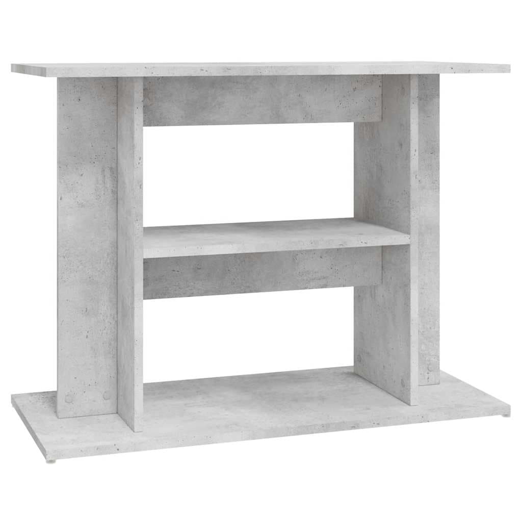 Supporto per acquario in cemento grigio 80x35x60 cm — miniatura 2 di 8