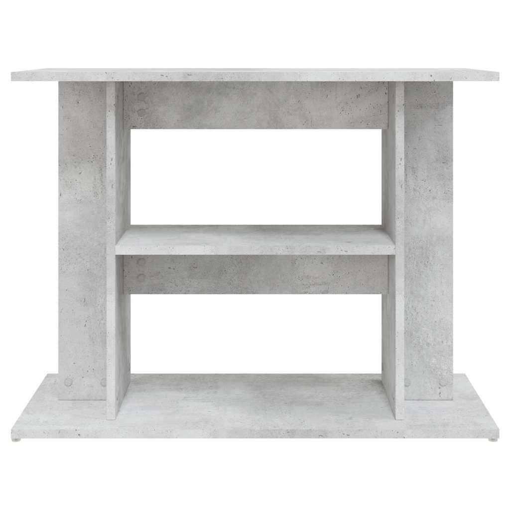 Supporto per acquario in cemento grigio 80x35x60 cm — miniatura 3 di 8