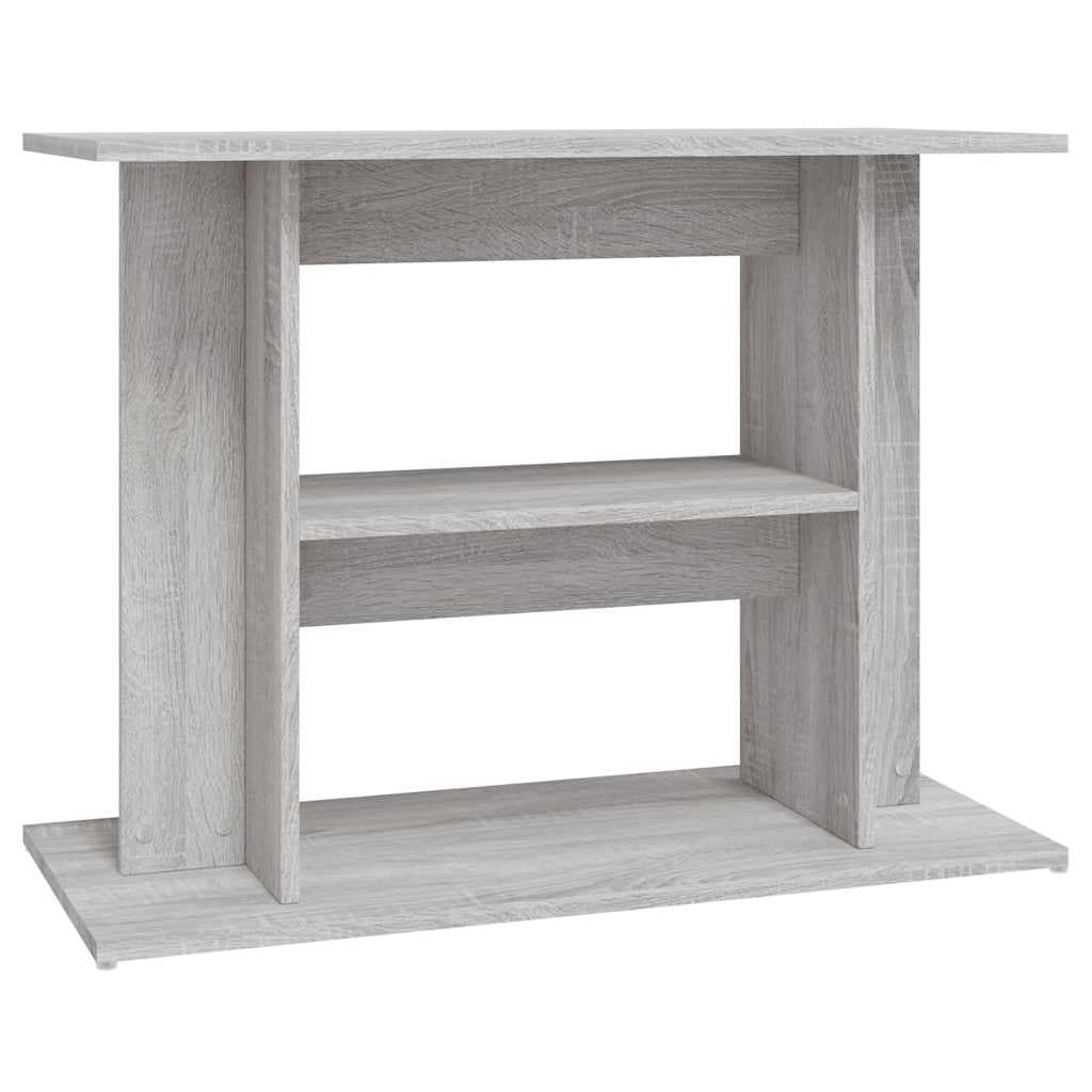Supporto per acquario Grigio Sonoma 80x35x60 cm — miniatura 2 di 8