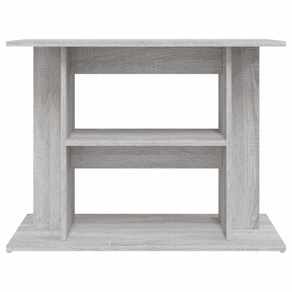 Supporto per acquario Grigio Sonoma 80x35x60 cm — miniatura 3 di 8