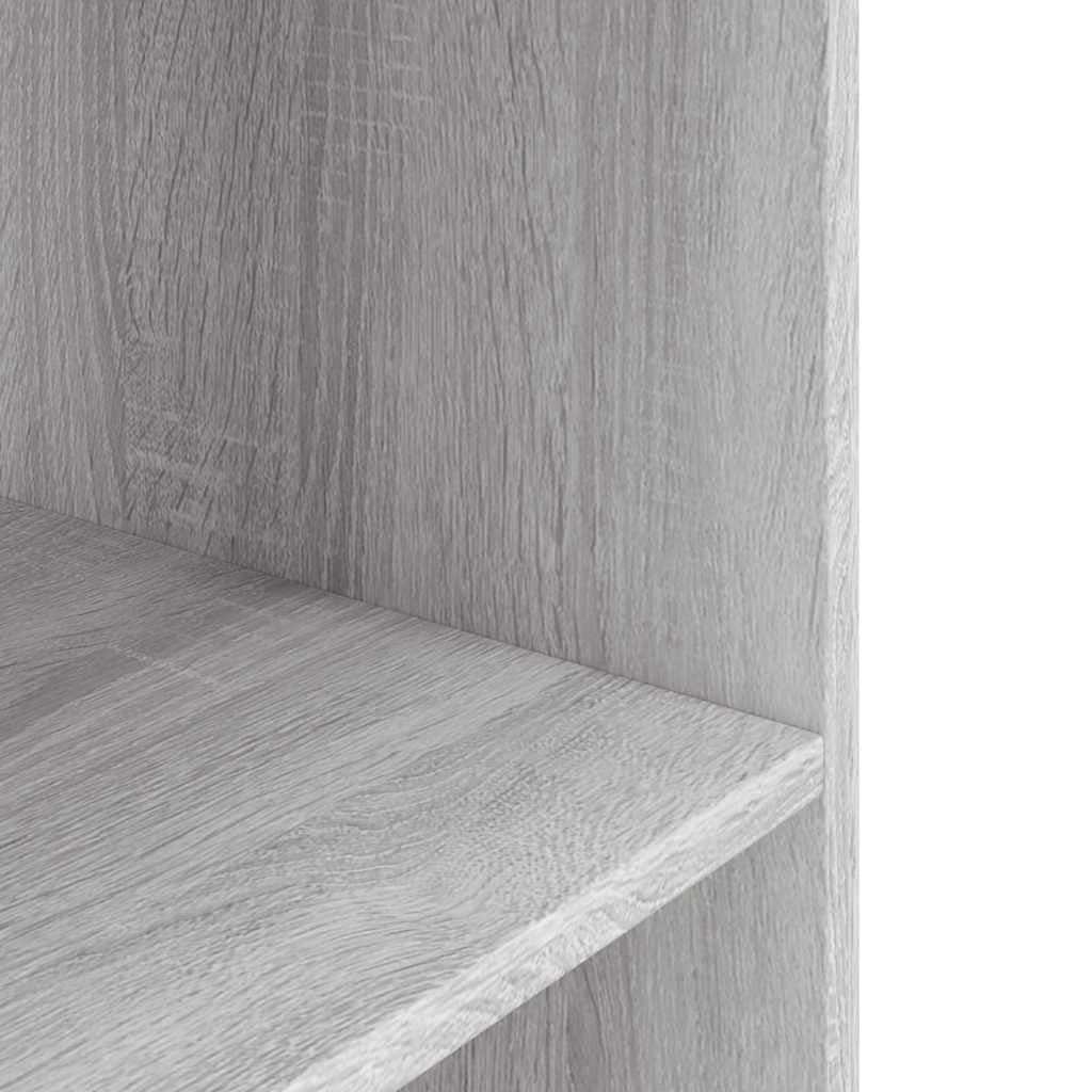 Supporto Acquario 100x40x60 cm Legno Multistrato Grigio Sonoma — miniatura 4 di 8