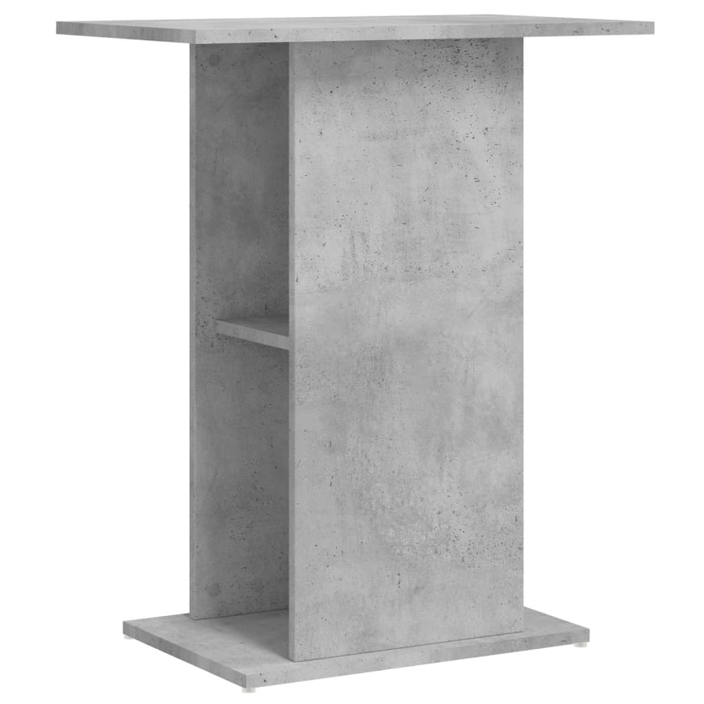 Supporto per acquario in cemento grigio 60,5x36x72,5 cm — miniatura 2 di 8