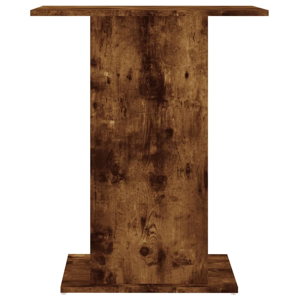 Supporto Acquario 60,5x36x72,5 cm Legno Multistrato Rovere Fumo — miniatura 3 di 8