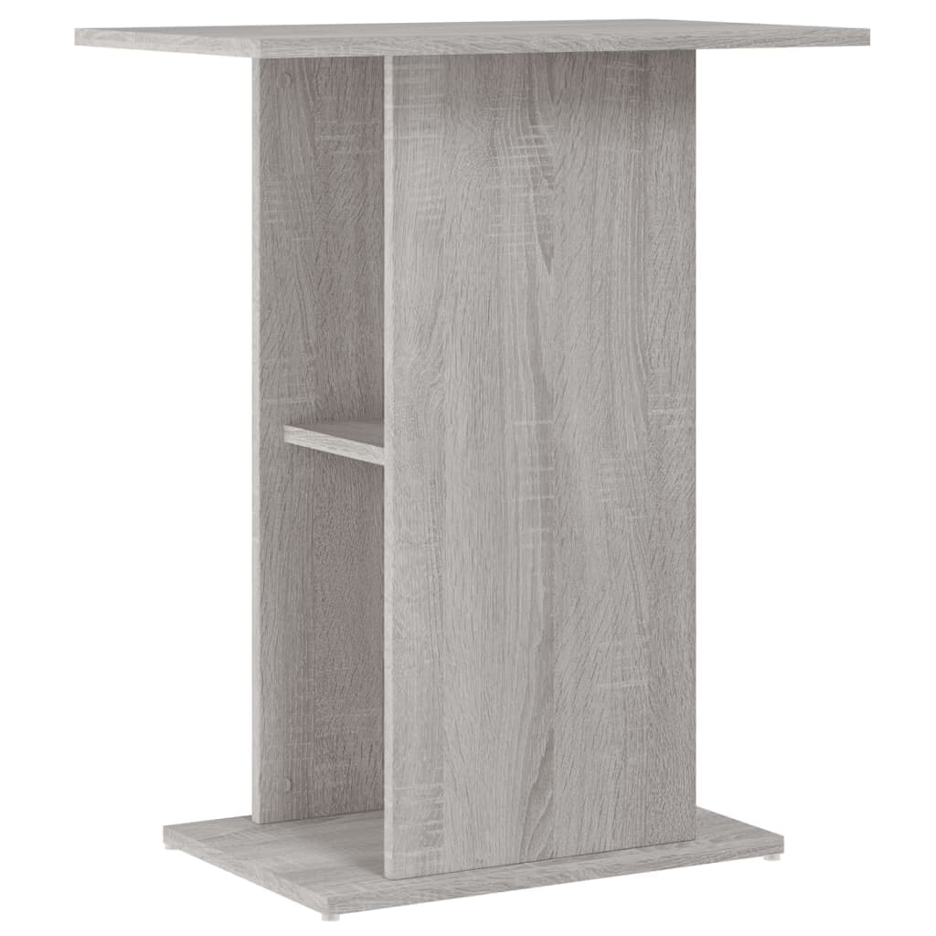 Supporto per Acquario 60,5x36x72,5 cm Multistrato Grigio Sonoma — miniatura 2 di 8