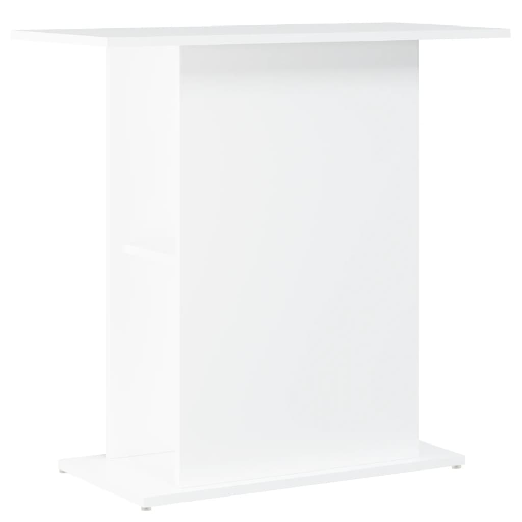 Supporto per acquario bianco 75x36x72,5 cm Legno Ingegnerizzato — miniatura 2 di 8