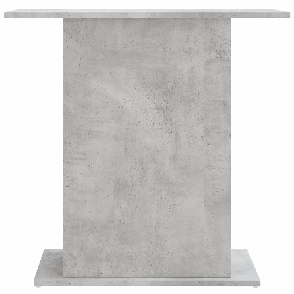 Supporto per Acquario 75x36x72,5 cm Multistrato Grigio Cemento — miniatura 3 di 8