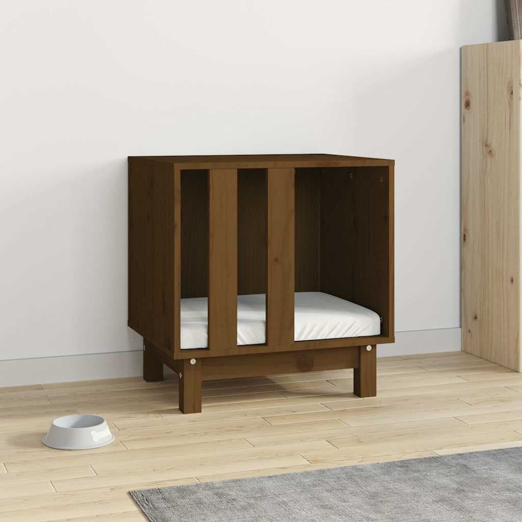 Cuccia per cani Marrone Miele 50x50x52 cm — miniatura 3 di 8