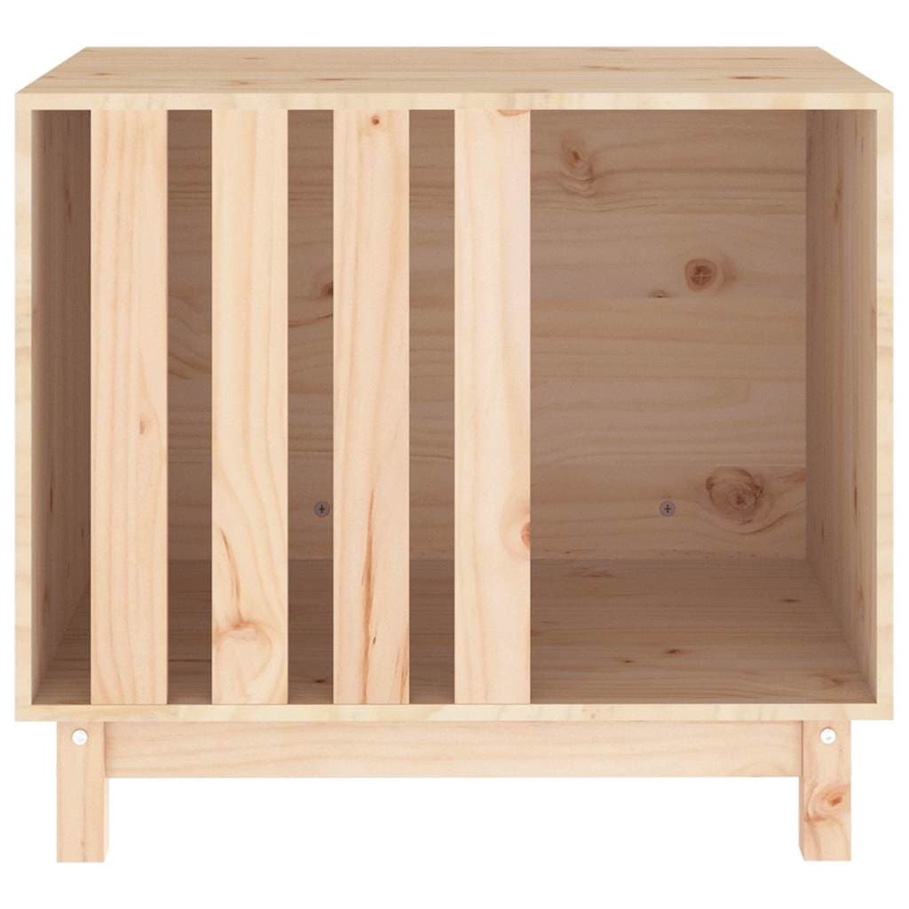 Casetta per Cani 70x50x62 cm in Legno Massello di Pino — foto 4 di 8