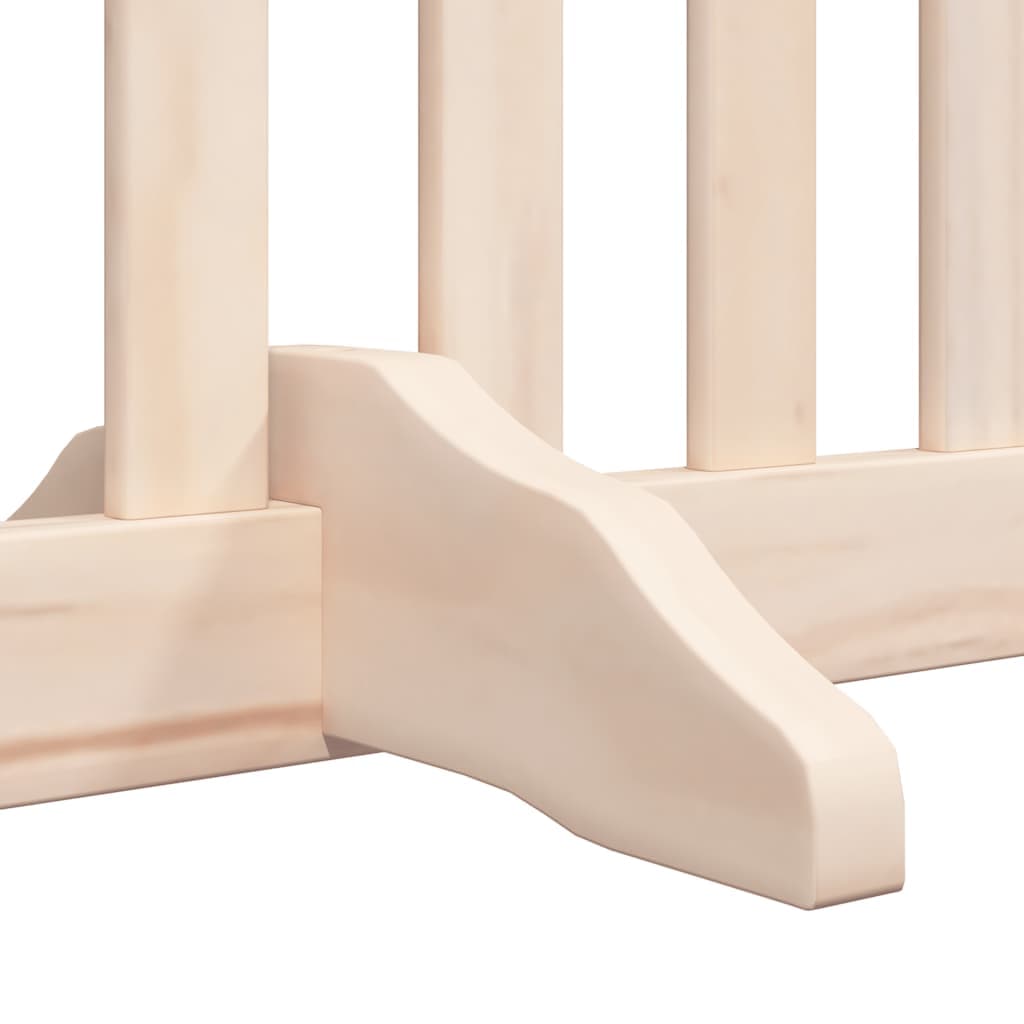 Cancello per Cani Pieghevole 6 Pannelli 480 cm Legno di Pioppo — miniatura 5 di 11