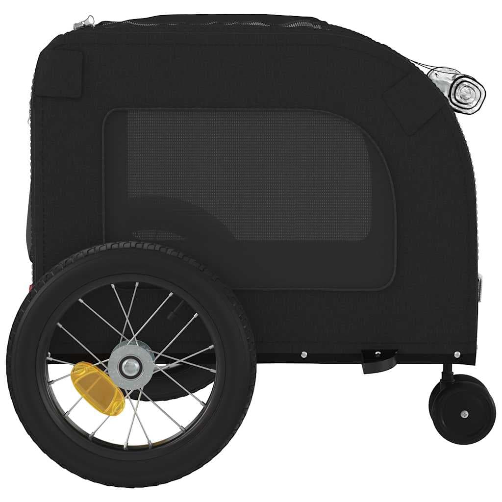 Rimorchio per bicicletta per animali domestici Nero — miniatura 9 di 10