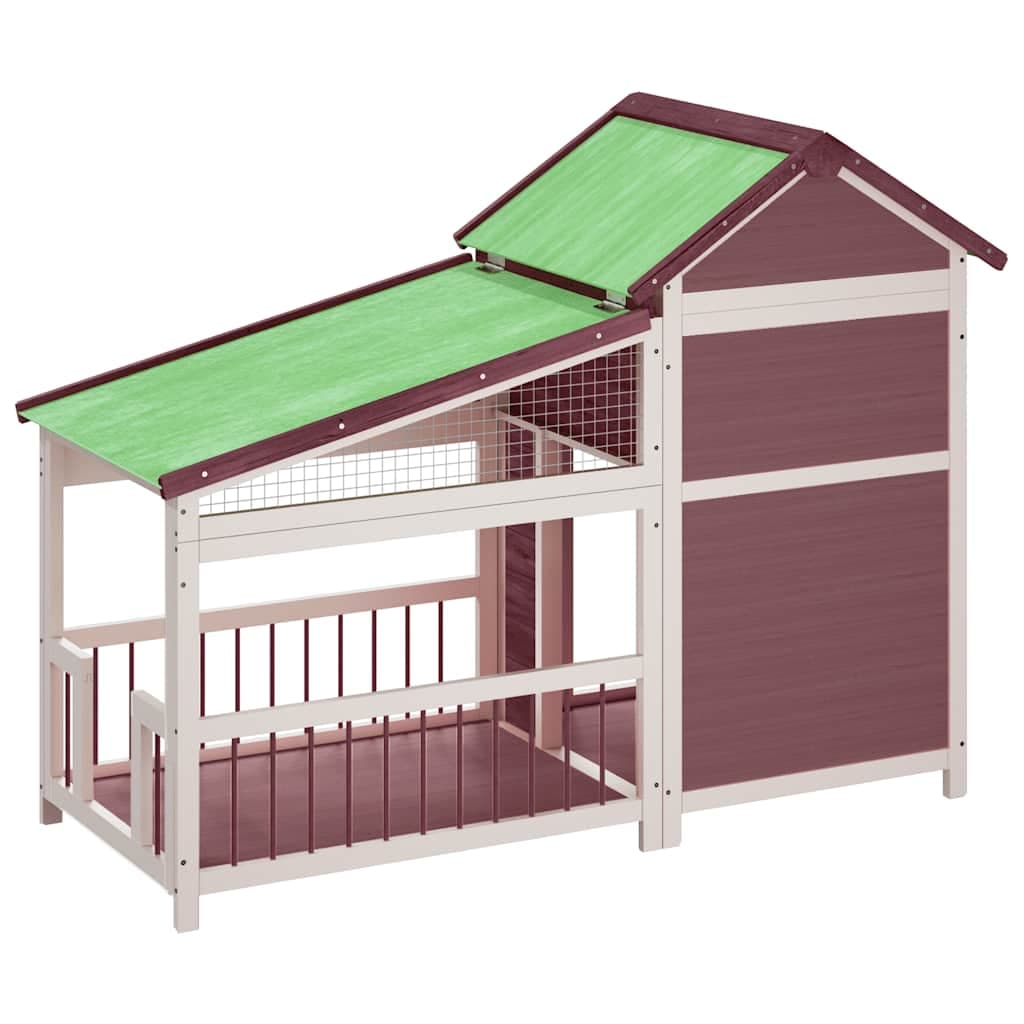 Cuccia per Cani Moka 143x60,5x109 cm in Legno Massello di Pino — foto 4 di 7