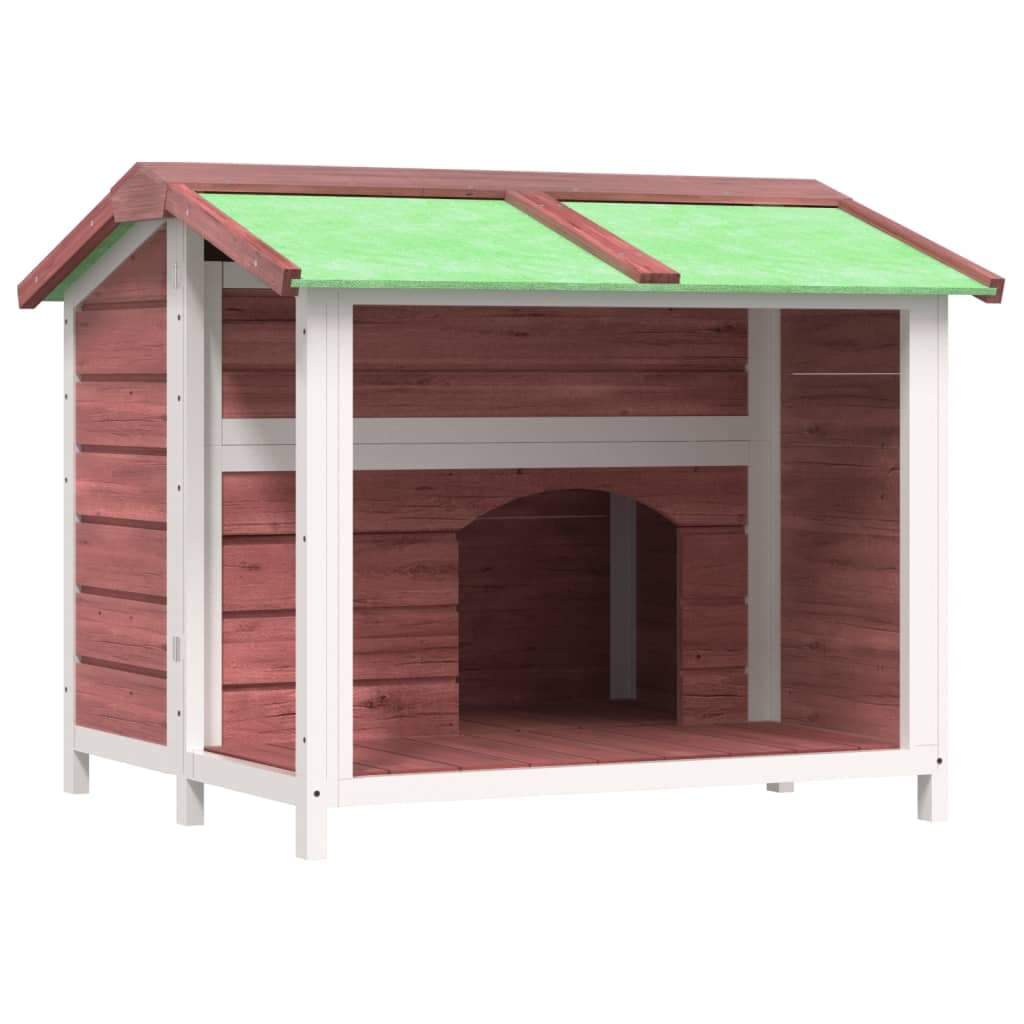 Cuccia per Cani Moka 96x87x80,5 cm in Legno Massello di Pino — miniatura 2 di 6
