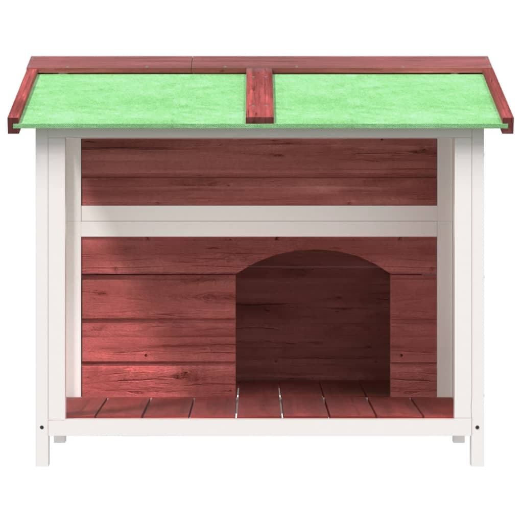 Cuccia per Cani Moka 96x87x80,5 cm in Legno Massello di Pino — miniatura 3 di 6