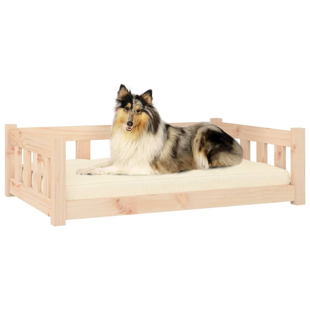 Letto per Cani 95,5 x 65,5 x 28 cm Naturale — miniatura 3 di 7