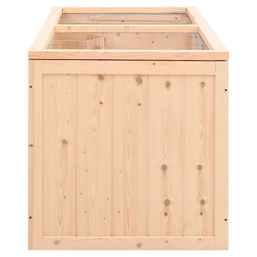 Gabbia per criceti 104x52x54 cm in legno massello di abete — miniatura 4 di 8