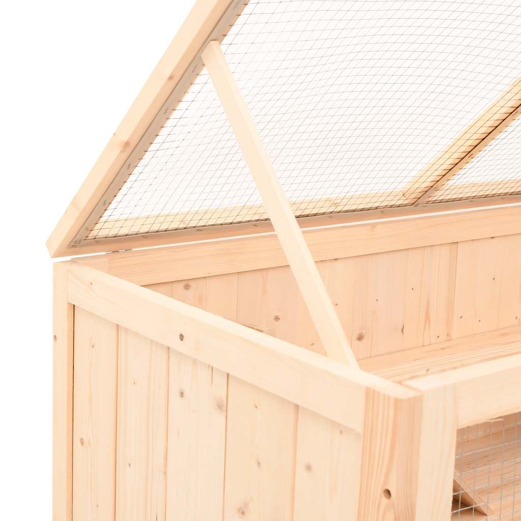 Gabbia per criceti 104x52x54 cm in legno massello di abete — miniatura 7 di 8