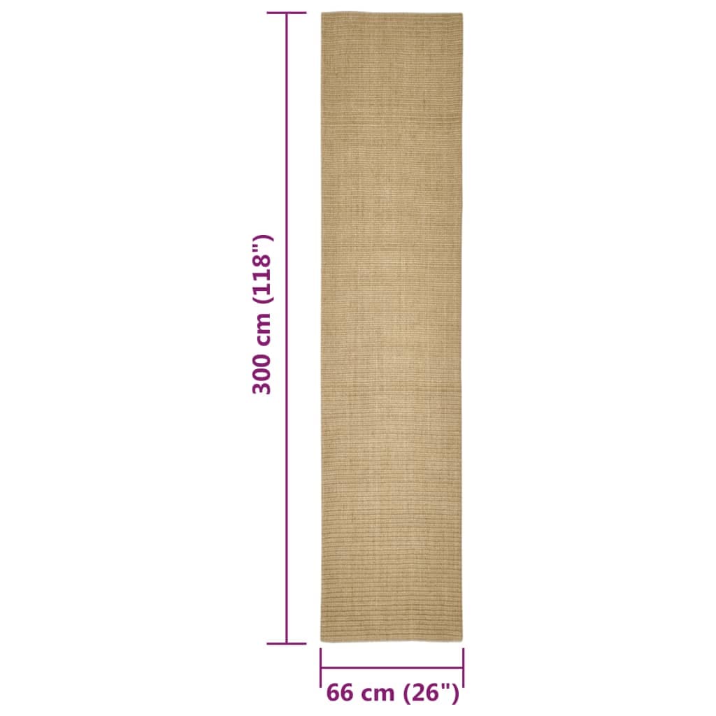 Tappeto in Sisal per Tiragraffi 66x300 cm — miniatura 5 di 5