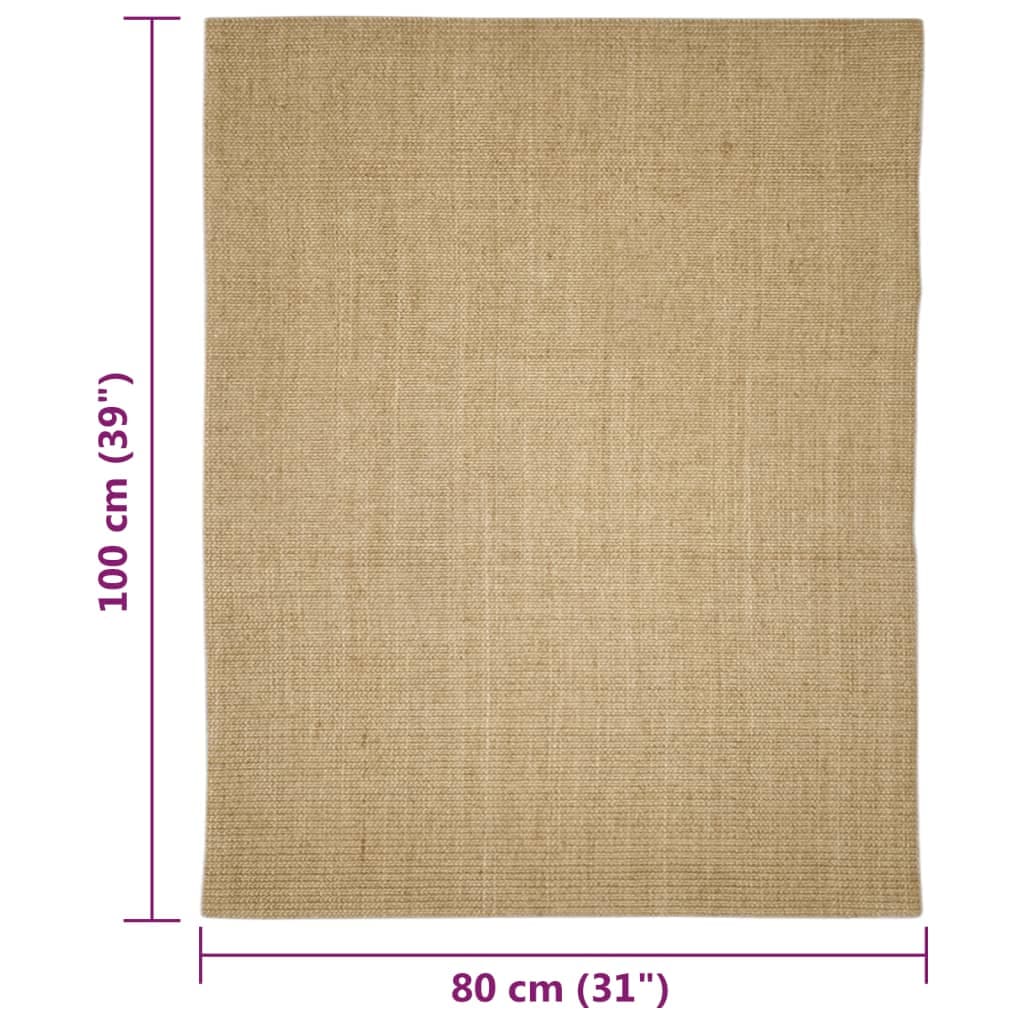 Tappeto in Sisal per Tiragraffi 80x100 cm — miniatura 5 di 5