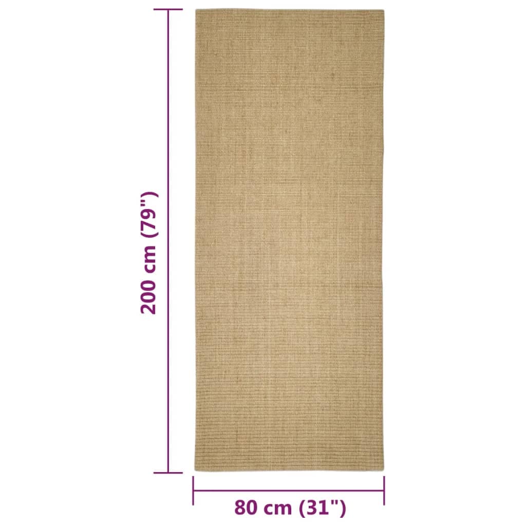 Tappeto in Sisal per Tiragraffi 80x200 cm — miniatura 5 di 5