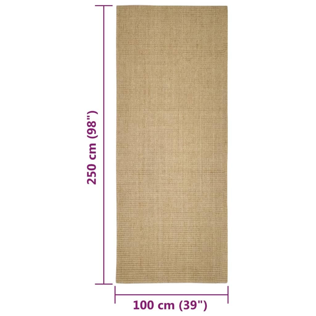 Tappeto in Sisal per Tiragraffi 100x250 cm — miniatura 5 di 5
