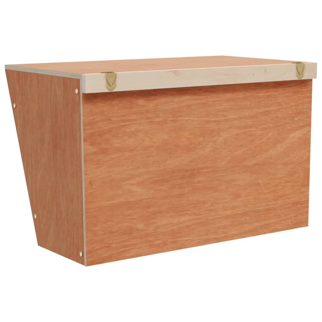 Mangiatoia per Conigli 37x18,5x23 cm in Legno Massello di Abete — miniatura 4 di 8