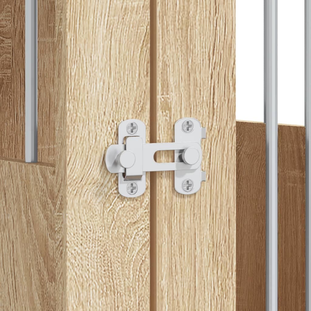 Gabbia Cani da Arredamento Rovere Sonoma 45x62x59cm Multistrato — miniatura 10 di 12