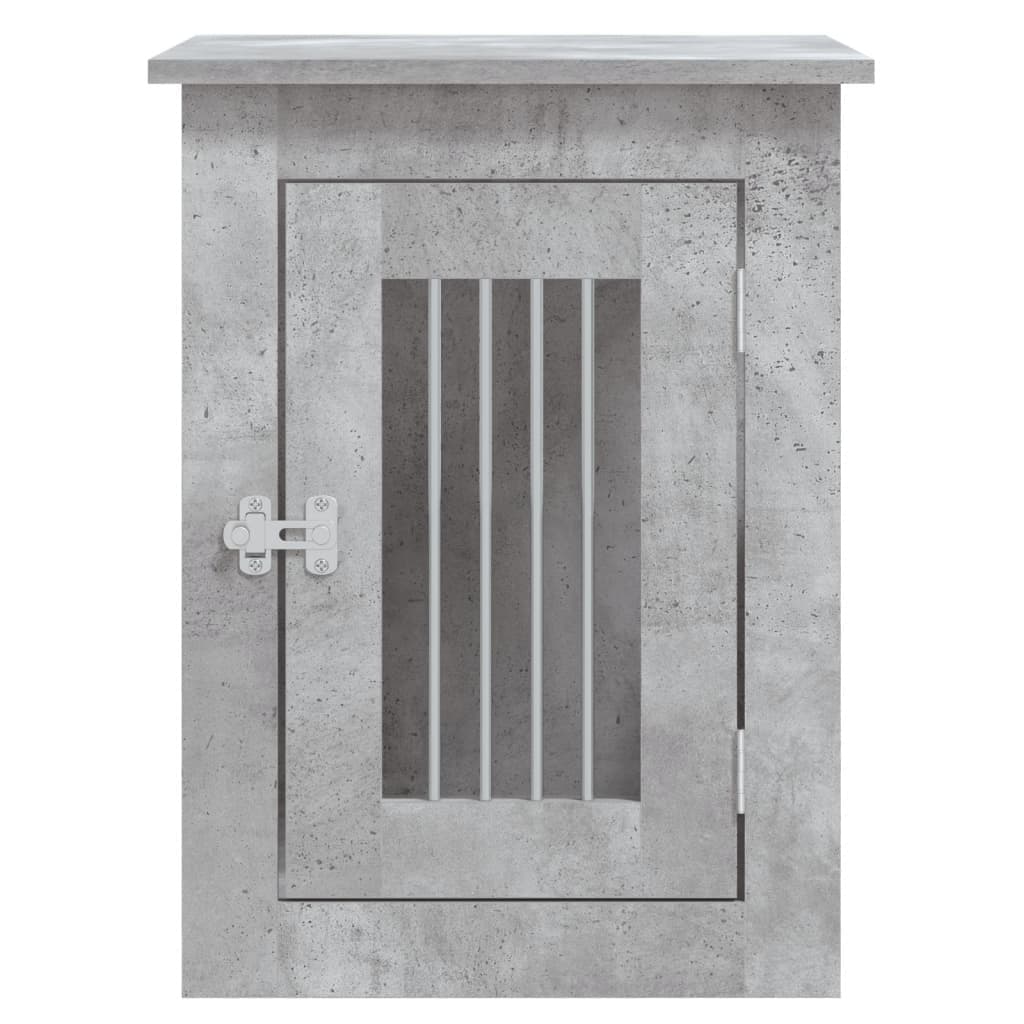 Gabbia Cani Arredamento Grigio Cemento 45x62x59cm Multistrato — miniatura 6 di 12