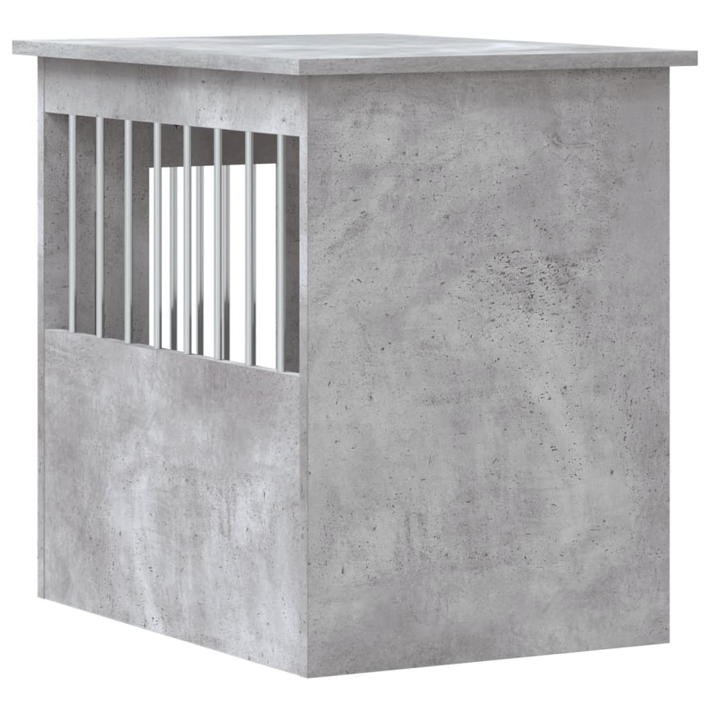 Gabbia Cani Arredamento Grigio Cemento 45x62x59cm Multistrato — miniatura 8 di 12