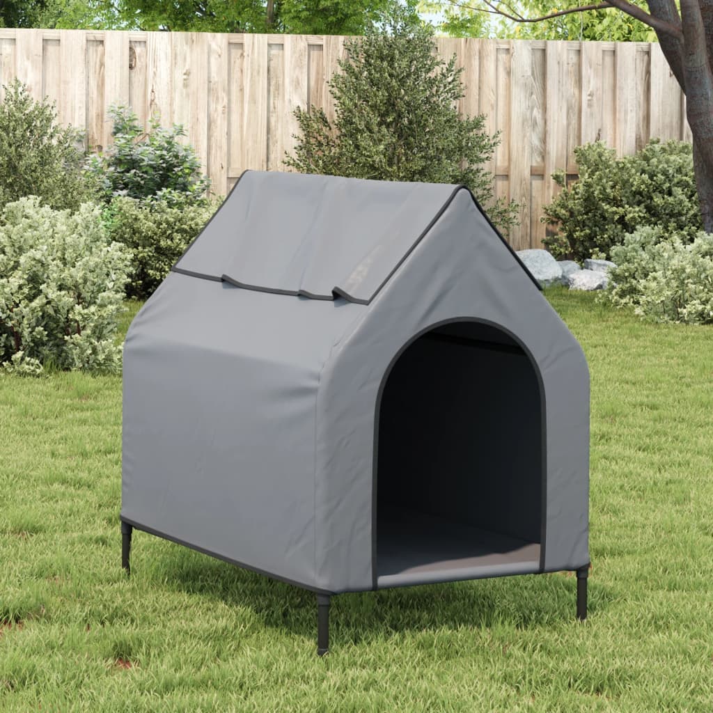 Cuccia per Cani Grigio Chiaro in Tessuto Oxford e Acciaio — miniatura 3 di 10