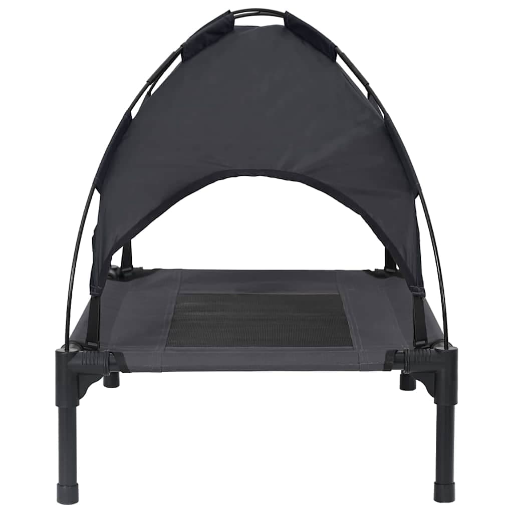 Letto per Cani Nero 76 x 62 x 70,5 cm Acciaio — miniatura 5 di 10
