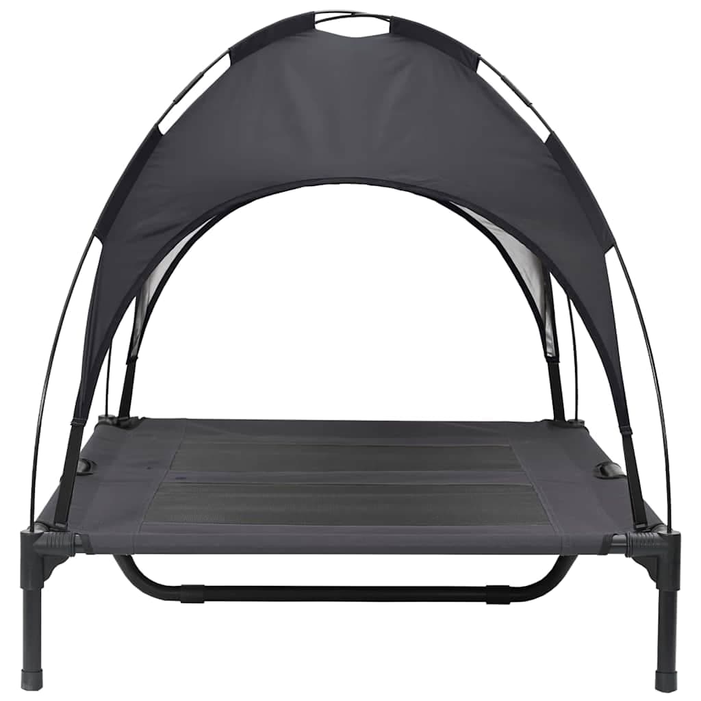 Letto per Cani Nero 92 x 77 x 82,5 cm Acciaio — miniatura 5 di 10