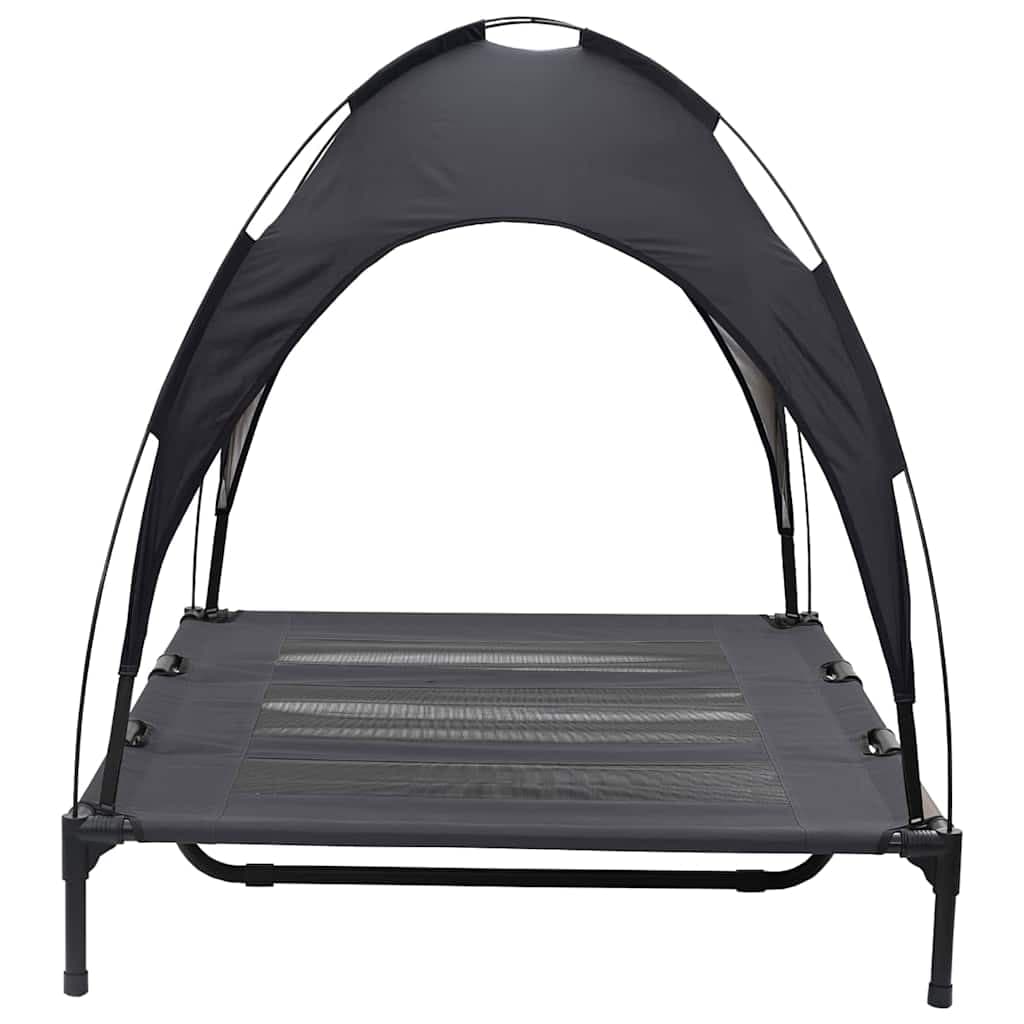 Letto per Cani Nero 122 x 93 x 106,5 cm Acciaio — miniatura 5 di 10