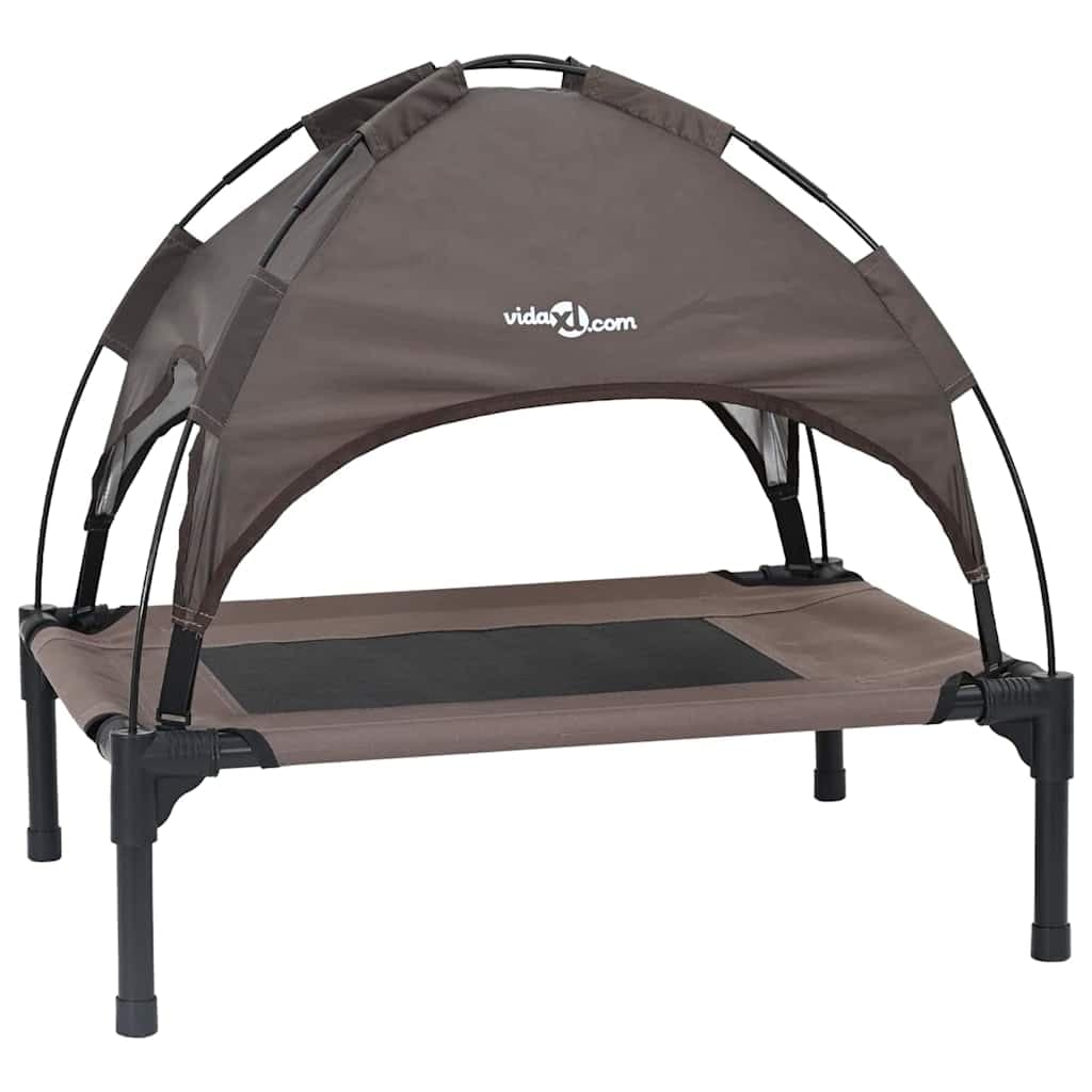 Letto per Cani Marrone 62 x 48 x 61 cm Acciaio — miniatura 2 di 10
